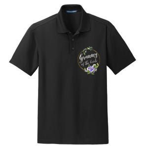 Granny Of The Bride Wedding Bridal Shower Granny Matching Dry Zone Grid Polo