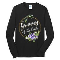 Granny Of The Bride Wedding Bridal Shower Granny Matching Tall Long Sleeve T-Shirt