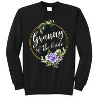 Granny Of The Bride Wedding Bridal Shower Granny Matching Tall Sweatshirt