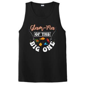 GlamMa Of The Big One Fishing Birthday Party Bday PosiCharge Competitor Tank