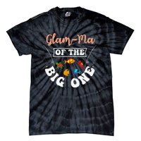 GlamMa Of The Big One Fishing Birthday Party Bday Tie-Dye T-Shirt