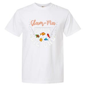 GlamMa Of The Big One Fishing Birthday Party Bday Garment-Dyed Heavyweight T-Shirt