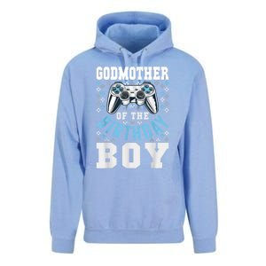 Godmother Of The Birthday Boy Matching Video Gamer Birthday Unisex Surf Hoodie