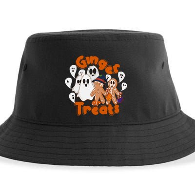 Ginger Or Treats Funny Scary Ginger Halloween Sustainable Bucket Hat