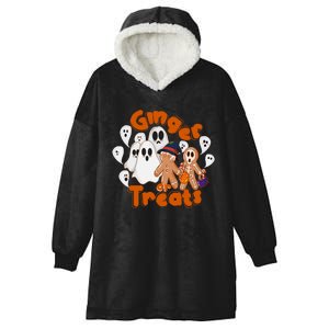 Ginger Or Treats Funny Scary Ginger Halloween Hooded Wearable Blanket