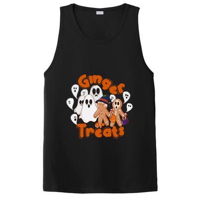Ginger Or Treats Funny Scary Ginger Halloween PosiCharge Competitor Tank