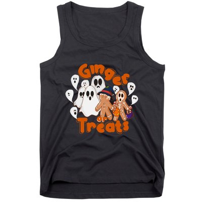 Ginger Or Treats Funny Scary Ginger Halloween Tank Top