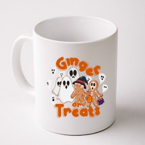 Ginger Or Treats Funny Scary Ginger Halloween Coffee Mug