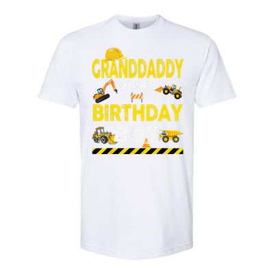 Granddaddy Of The Birthday Boy Construction Worker Birthday Softstyle CVC T-Shirt