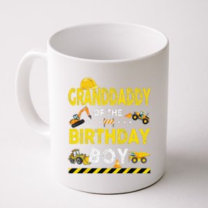 Granddaddy Of The Birthday Boy Construction Worker Birthday Coffee Mug