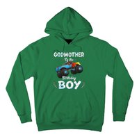 Godmother Of The Birthday Boy Monster Truck Bday Hoodie