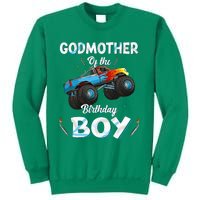 Godmother Of The Birthday Boy Monster Truck Bday Sweatshirt