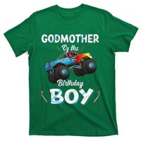 Godmother Of The Birthday Boy Monster Truck Bday T-Shirt