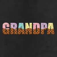 Grandpa Of The Sweet One Ice Cream 1st First Family Mother's Adult Drive Performance Visor