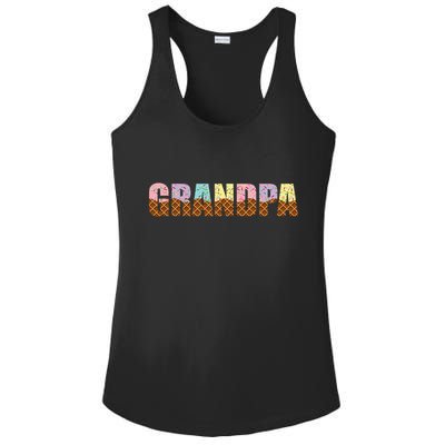 Grandpa Of The Sweet One Ice Cream 1st First Family Mother's Ladies PosiCharge Competitor Racerback Tank