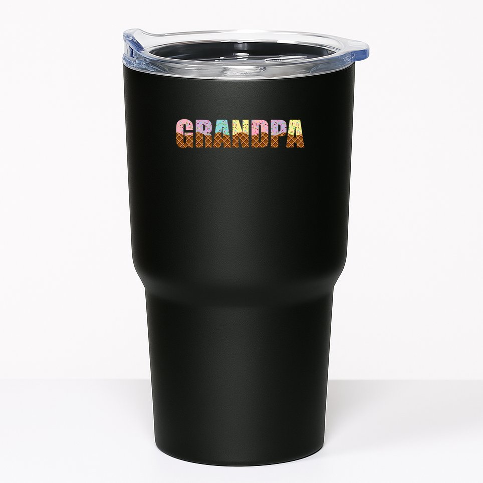 Grandpa Of The Sweet One Ice Cream 1st First Family Mother's Tumbler