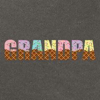 Grandpa Of The Sweet One Ice Cream 1st First Family Mother's Cotton Canvas Backpack