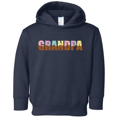Grandpa Of The Sweet One Ice Cream 1st First Family Mother's Toddler Hoodie