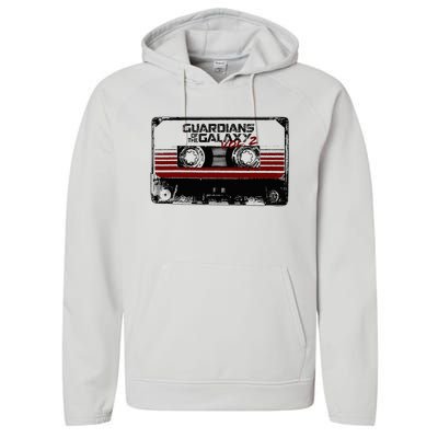 G.U.A.R.D.I.A.N.S Of The Galaxy Vol 2 Awesome Mix Tape Performance Fleece Hoodie