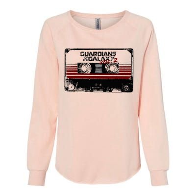 G.U.A.R.D.I.A.N.S Of The Galaxy Vol 2 Awesome Mix Tape Womens California Wash Sweatshirt