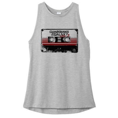 G.U.A.R.D.I.A.N.S Of The Galaxy Vol 2 Awesome Mix Tape Ladies PosiCharge Tri-Blend Wicking Tank