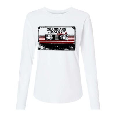 G.U.A.R.D.I.A.N.S Of The Galaxy Vol 2 Awesome Mix Tape Womens Cotton Relaxed Long Sleeve T-Shirt