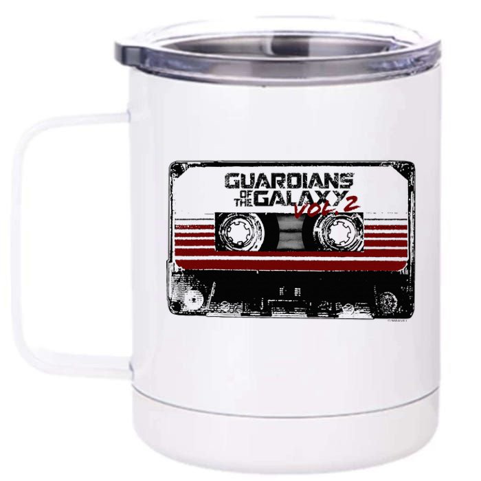 G.U.A.R.D.I.A.N.S Of The Galaxy Vol 2 Awesome Mix Tape 12 oz Stainless Steel Tumbler Cup