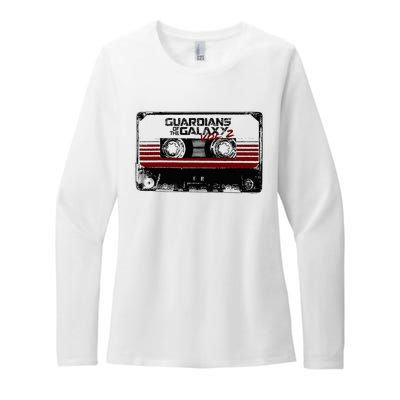 G.U.A.R.D.I.A.N.S Of The Galaxy Vol 2 Awesome Mix Tape Womens CVC Long Sleeve Shirt