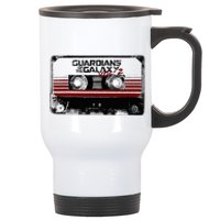 G.U.A.R.D.I.A.N.S Of The Galaxy Vol 2 Awesome Mix Tape Stainless Steel Travel Mug