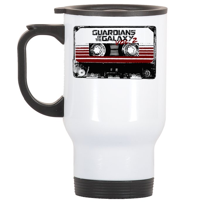 G.U.A.R.D.I.A.N.S Of The Galaxy Vol 2 Awesome Mix Tape Stainless Steel Travel Mug