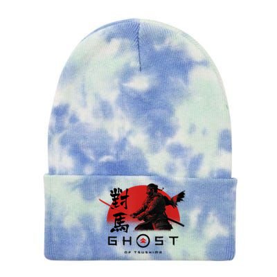 Ghost Of Tsushima Action Logo Tie Dye 12in Knit Beanie