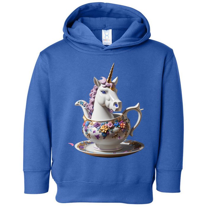 Get On The Unicorn Gravy Boat Cute Gift Toddler Hoodie