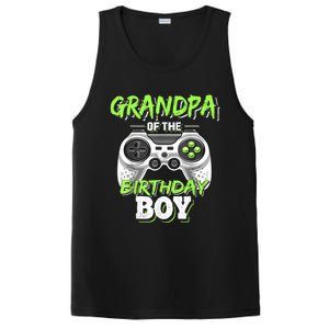 Grandpa Of The Birthday Boy Matching Video Game Birthday PosiCharge Competitor Tank