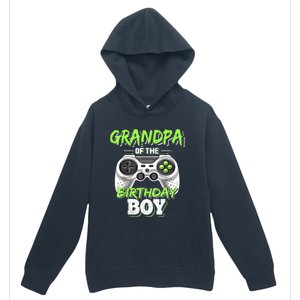 Grandpa Of The Birthday Boy Matching Video Game Birthday Urban Pullover Hoodie