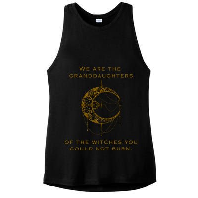 Granddaughters Of The Witches You Could Not Burn Ladies PosiCharge Tri-Blend Wicking Tank