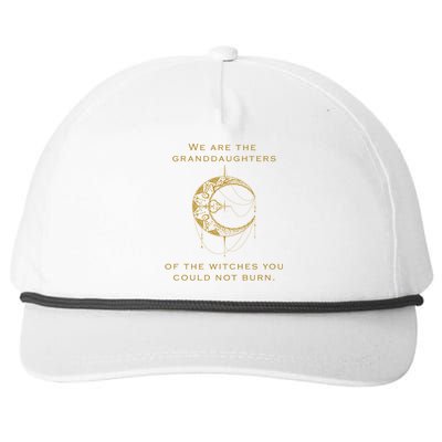 Granddaughters Of The Witches You Could Not Burn Snapback Five-Panel Rope Hat