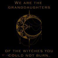 Granddaughters Of The Witches You Could Not Burn Baby Bodysuit