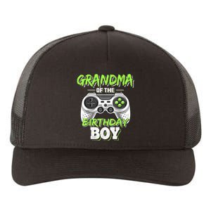 Grandma Of The Birthday Boy Matching Video Game Birthday Yupoong Adult 5-Panel Trucker Hat