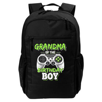 Grandma Of The Birthday Boy Matching Video Game Birthday Backpack