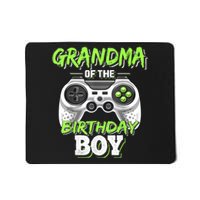 Grandma Of The Birthday Boy Matching Video Game Birthday Mousepad