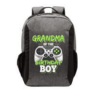 Grandma Of The Birthday Boy Matching Video Game Birthday Vector Backpack