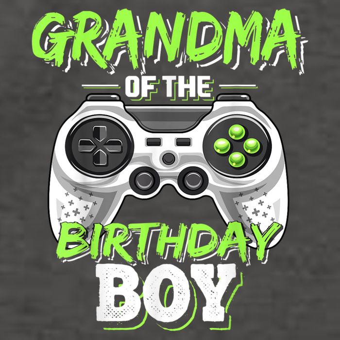 Grandma Of The Birthday Boy Matching Video Game Birthday Vector Backpack