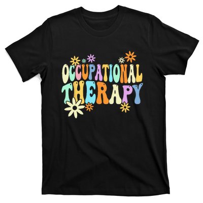 Groovy Occupational Therapy OT Therapist T-Shirt