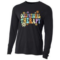 Groovy Occupational Therapy OT Therapist Cooling Performance Long Sleeve Crew