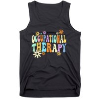 Groovy Occupational Therapy OT Therapist Tank Top