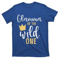 Glamma Of The Wild One Matching 1st Birthday First Thing Nan Gift T-Shirt