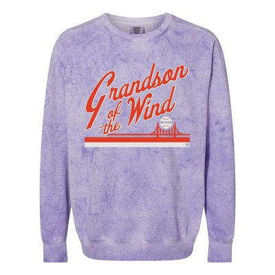 Grandson Of The Wind San Francisco Colorblast Crewneck Sweatshirt