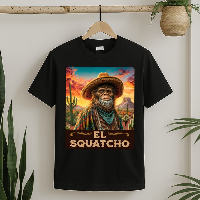Guardian Of The Desert Bigfoot, Sasquatch, & El Squatcho T-Shirt