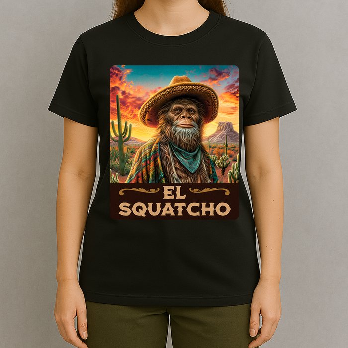 Guardian Of The Desert Bigfoot, Sasquatch, & El Squatcho T-Shirt