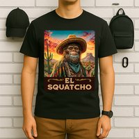 Guardian Of The Desert Bigfoot, Sasquatch, & El Squatcho T-Shirt